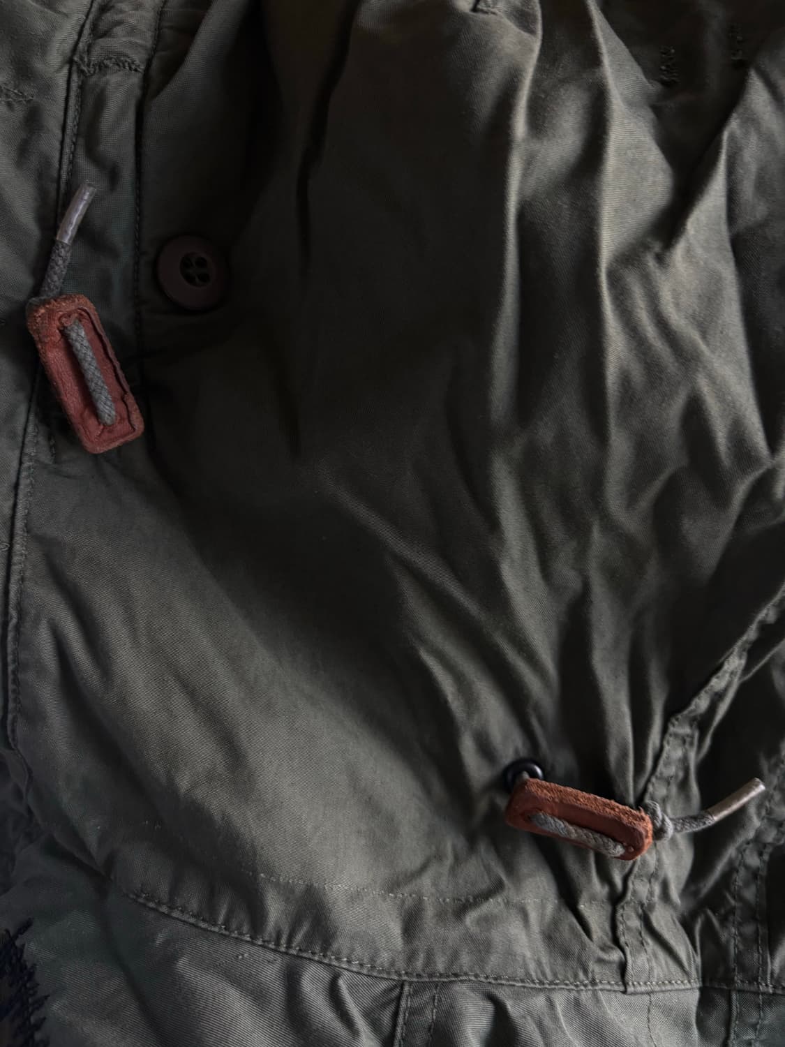 MR & MRS FURS Army Patch Fur Parka XS 상품이미지3