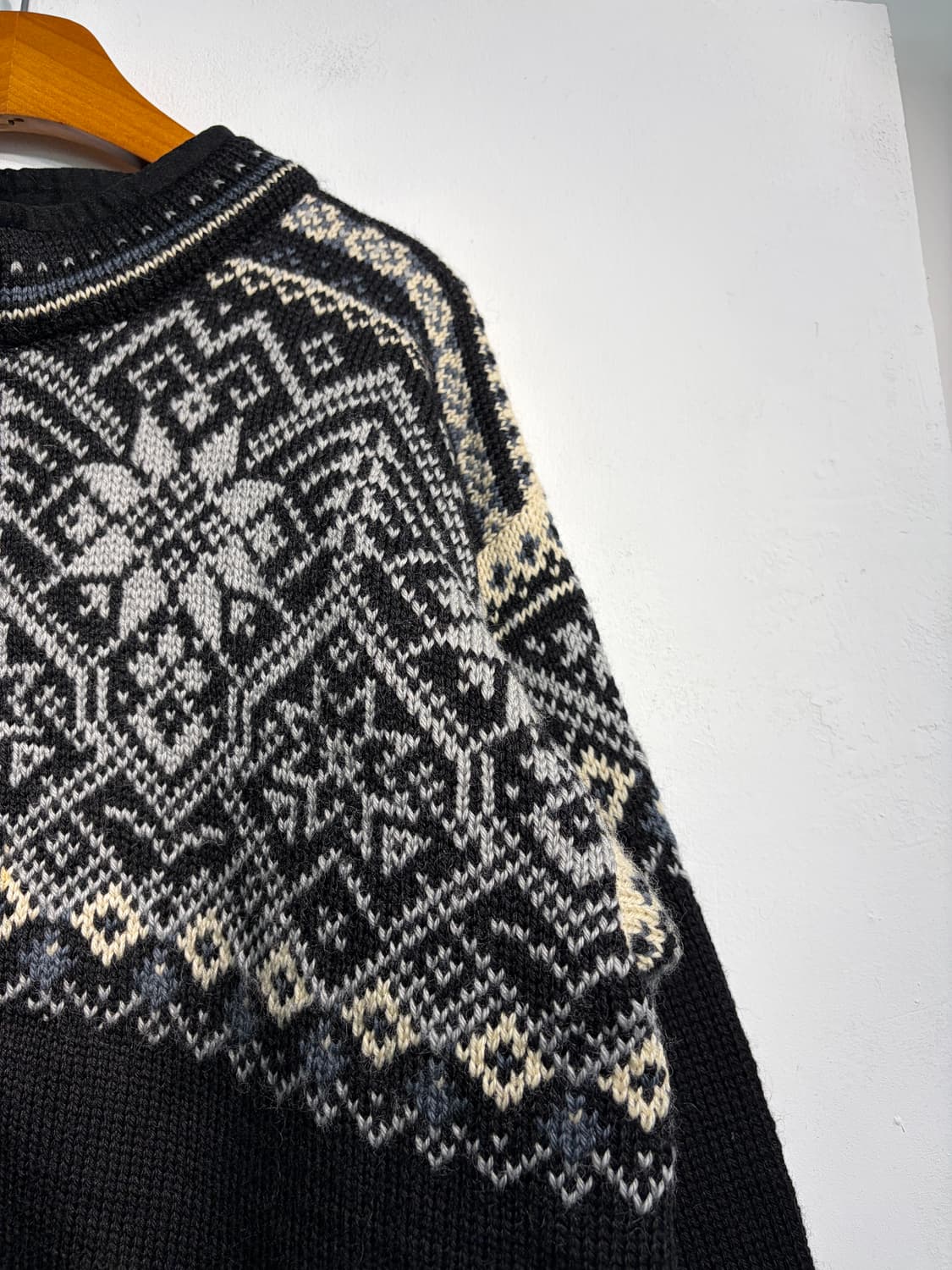 [m] Dale of norway 데일오브노르웨이 울 100% 니트집업 상품이미지6