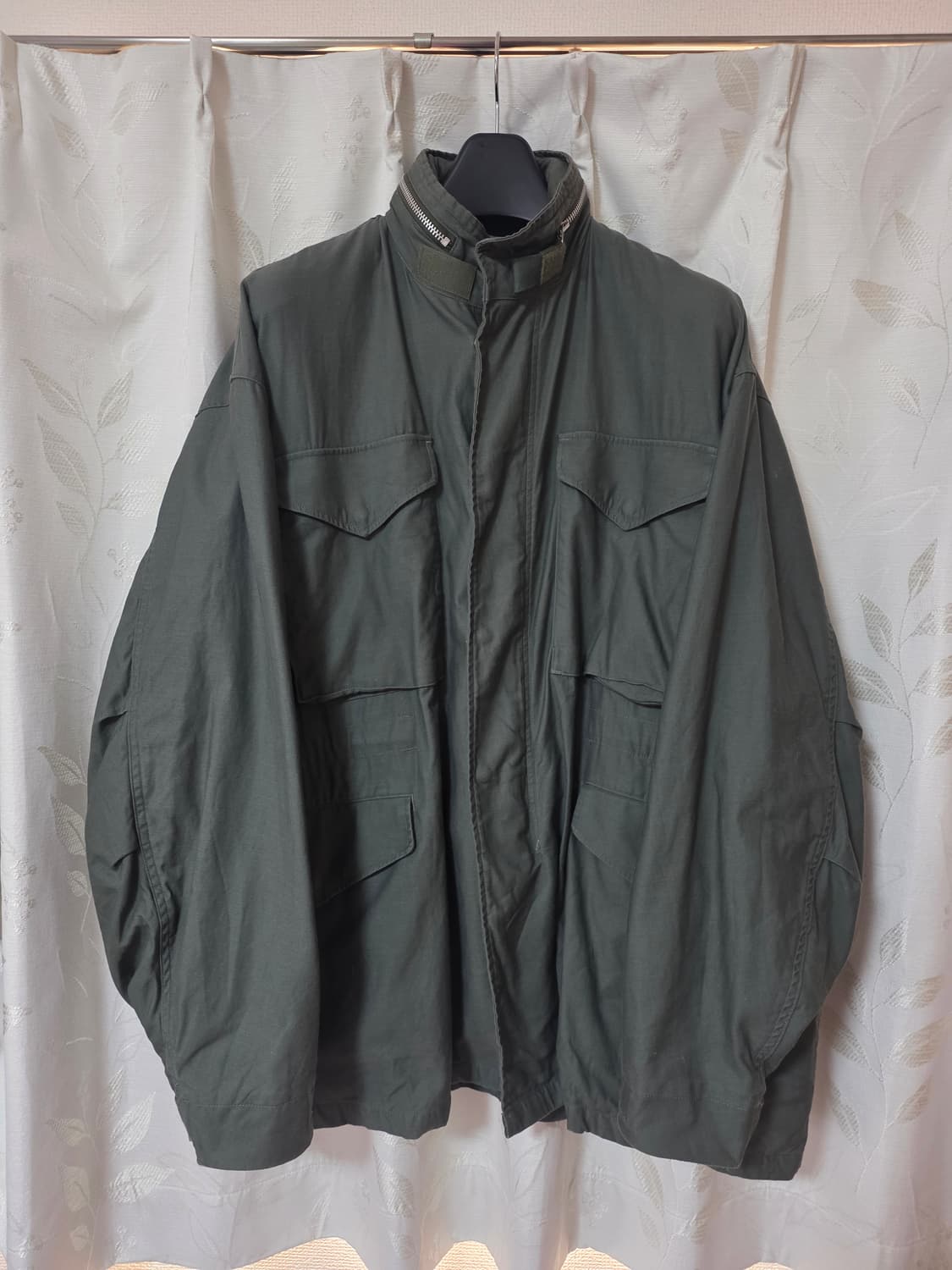 프레쉬서비스 freshservice 백사틴 필드자켓 L사이즈 상품이미지3