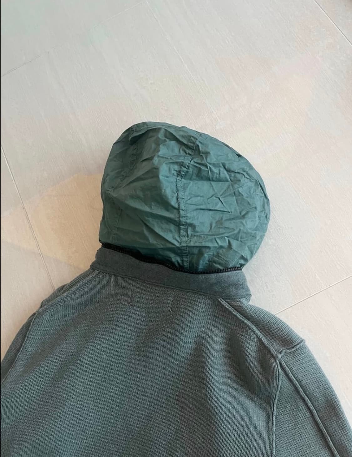 스톤아일랜드 나일론 니트 집업 상품이미지4