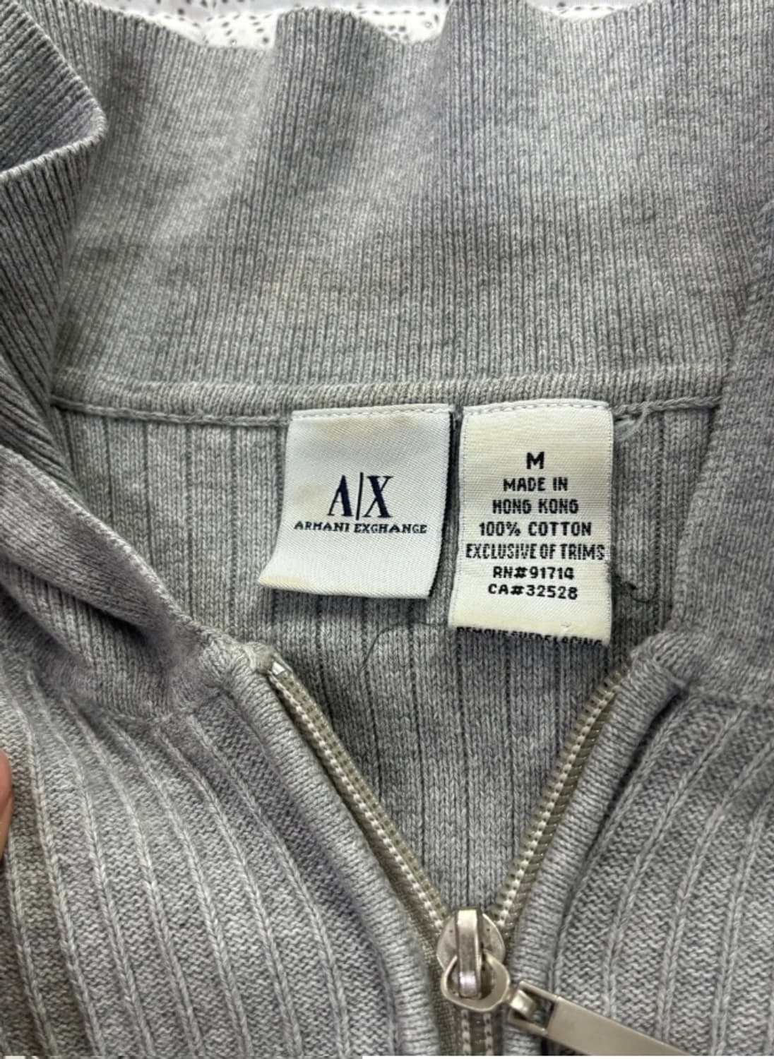 아르마니 Armani Exchange 반집업 니트 ~55 상품이미지4