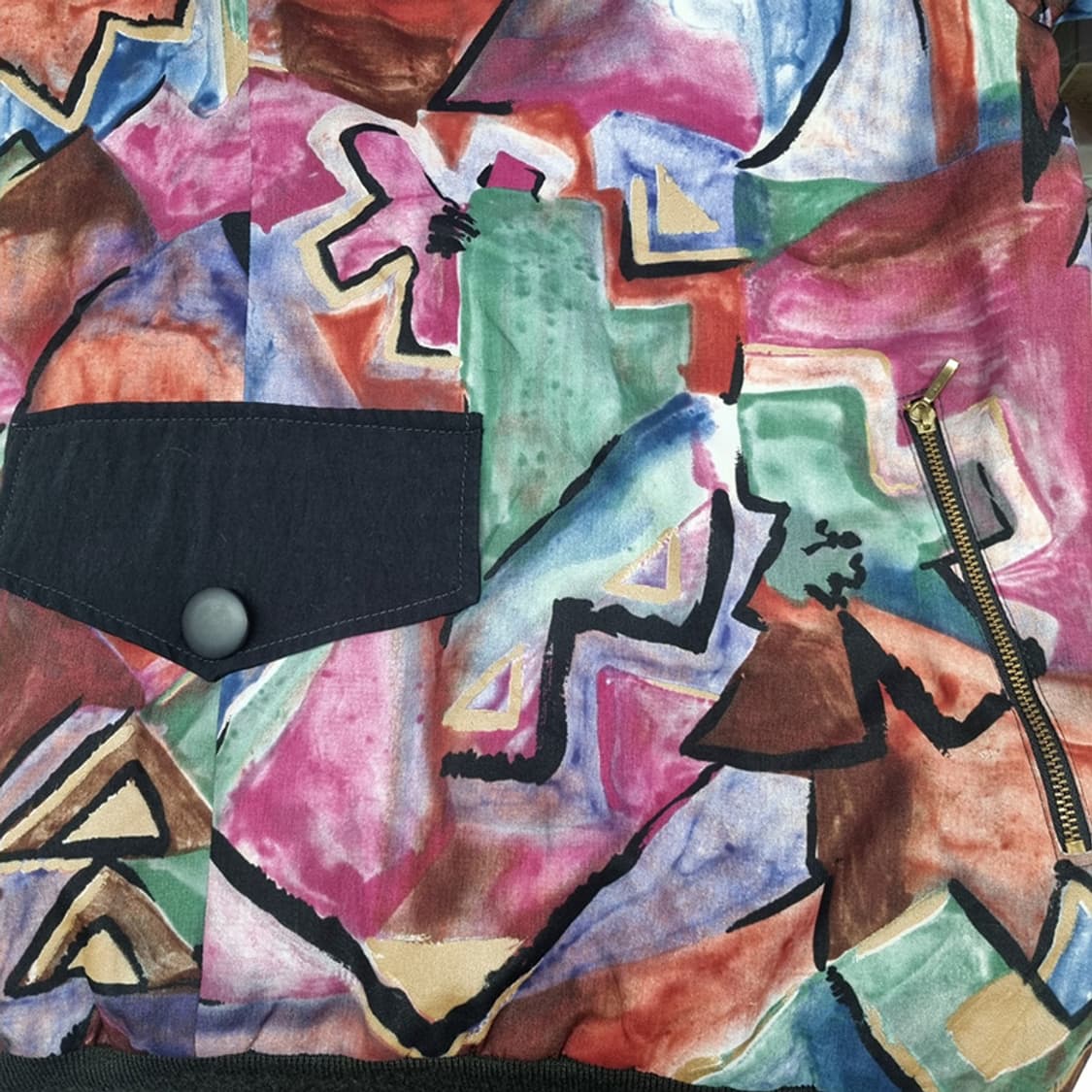 멀티컬러 아노락 후드 자켓 120 상품이미지4