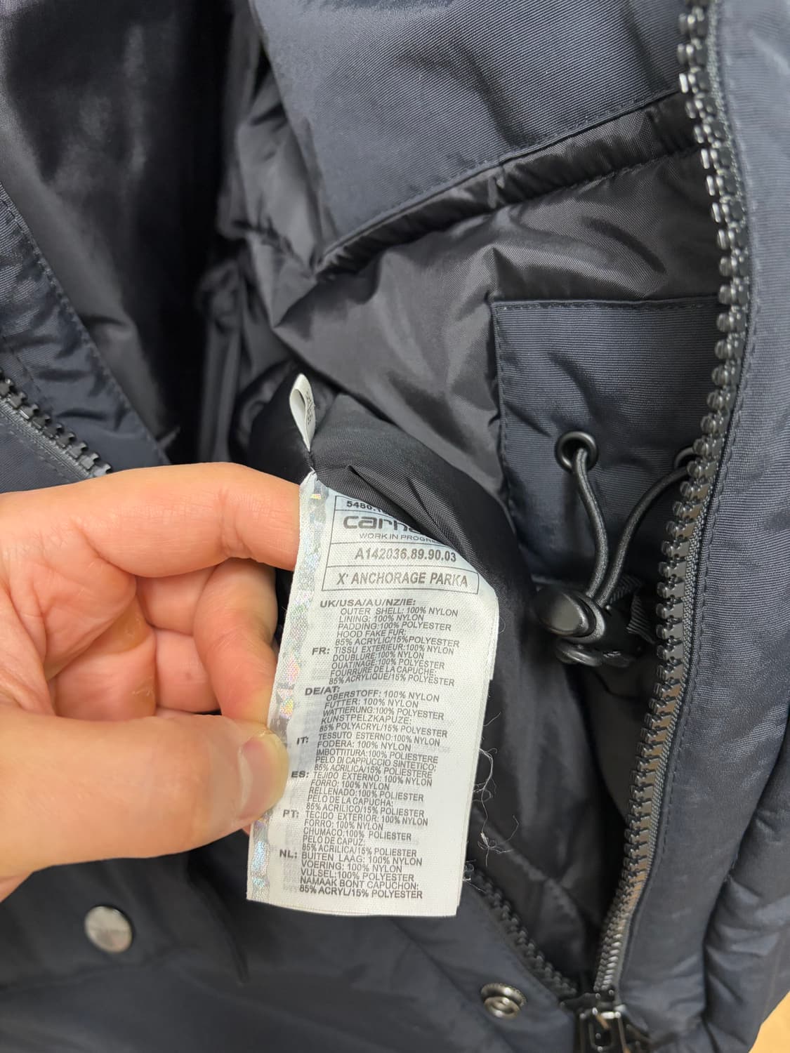 칼하트 앵커리지 파카 상품이미지6