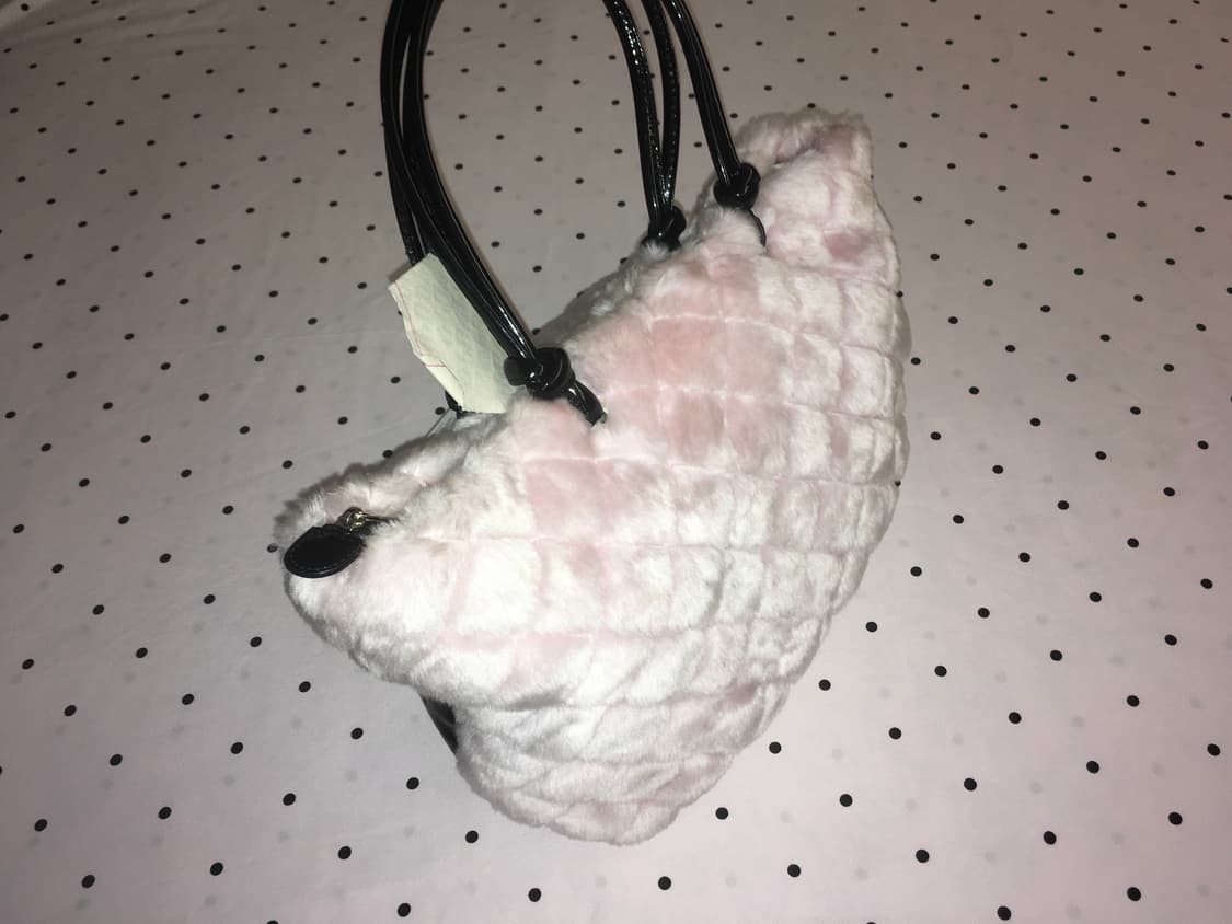 P&D 핑키앤다이안 빅로고 핑크 퍼 숄더백 히메갸루 블랙 대장템 오네갸루 상품이미지9