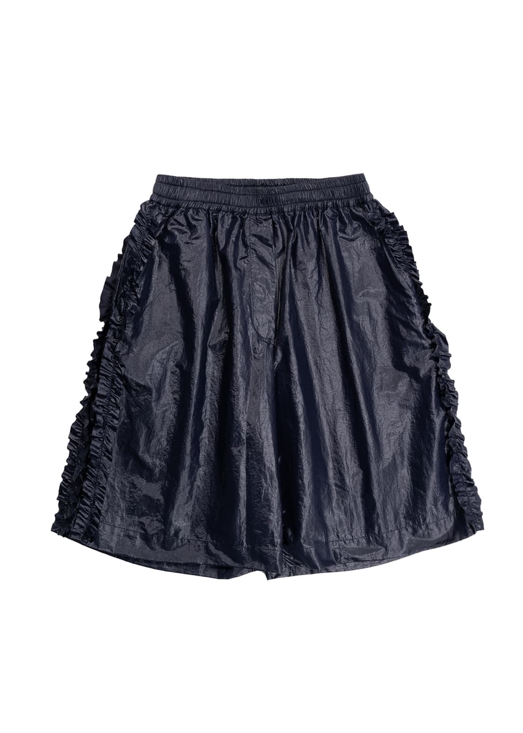 [생긴 스튜디오] RUFFLE NYLON CULLOTTE PANTS 상품이미지1