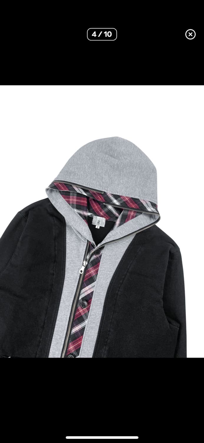 타케오 키쿠치 레이어드 후드집업 상품이미지2