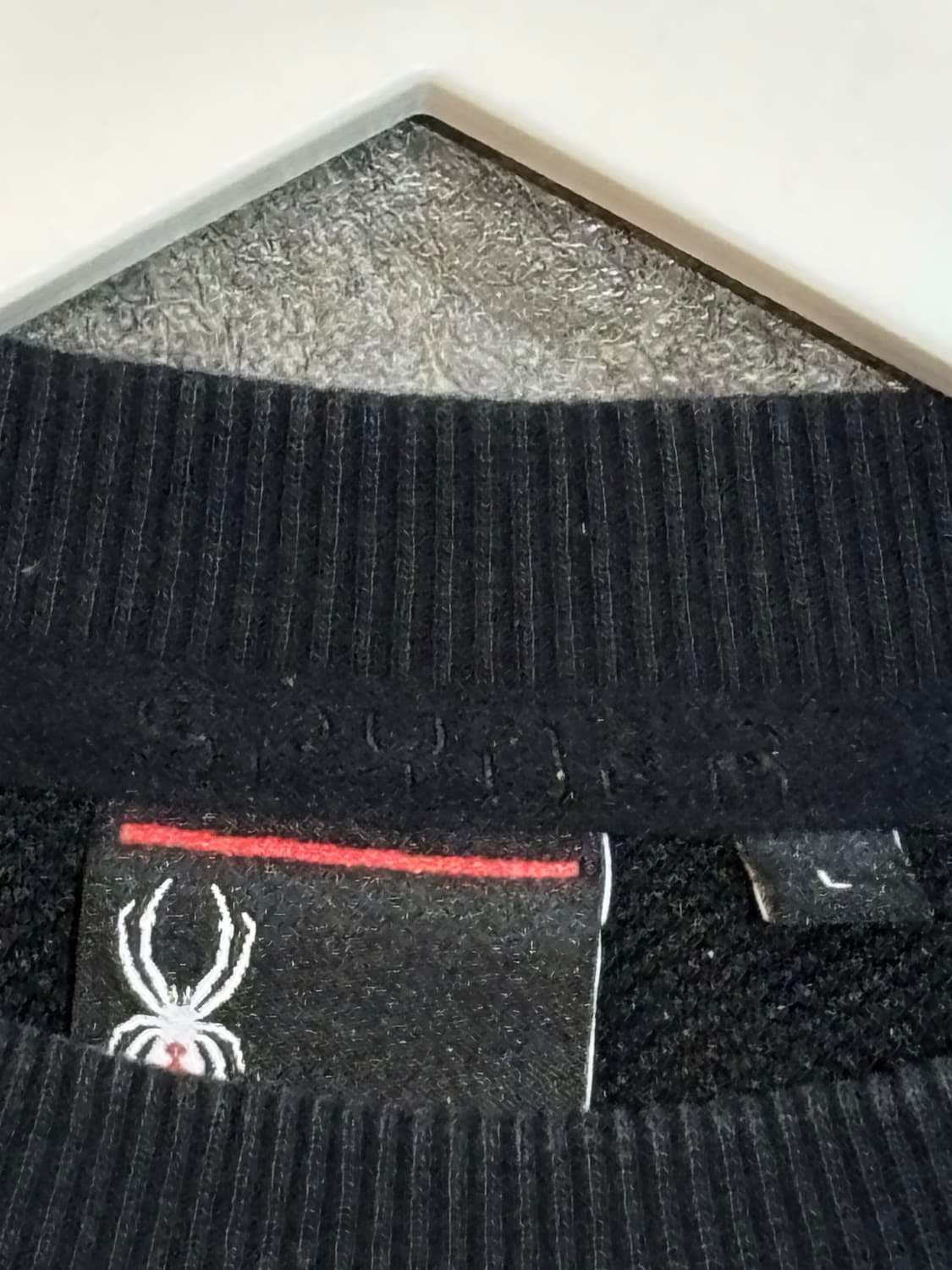 스파이더 맨투맨 블랙 L사이즈 상품이미지5