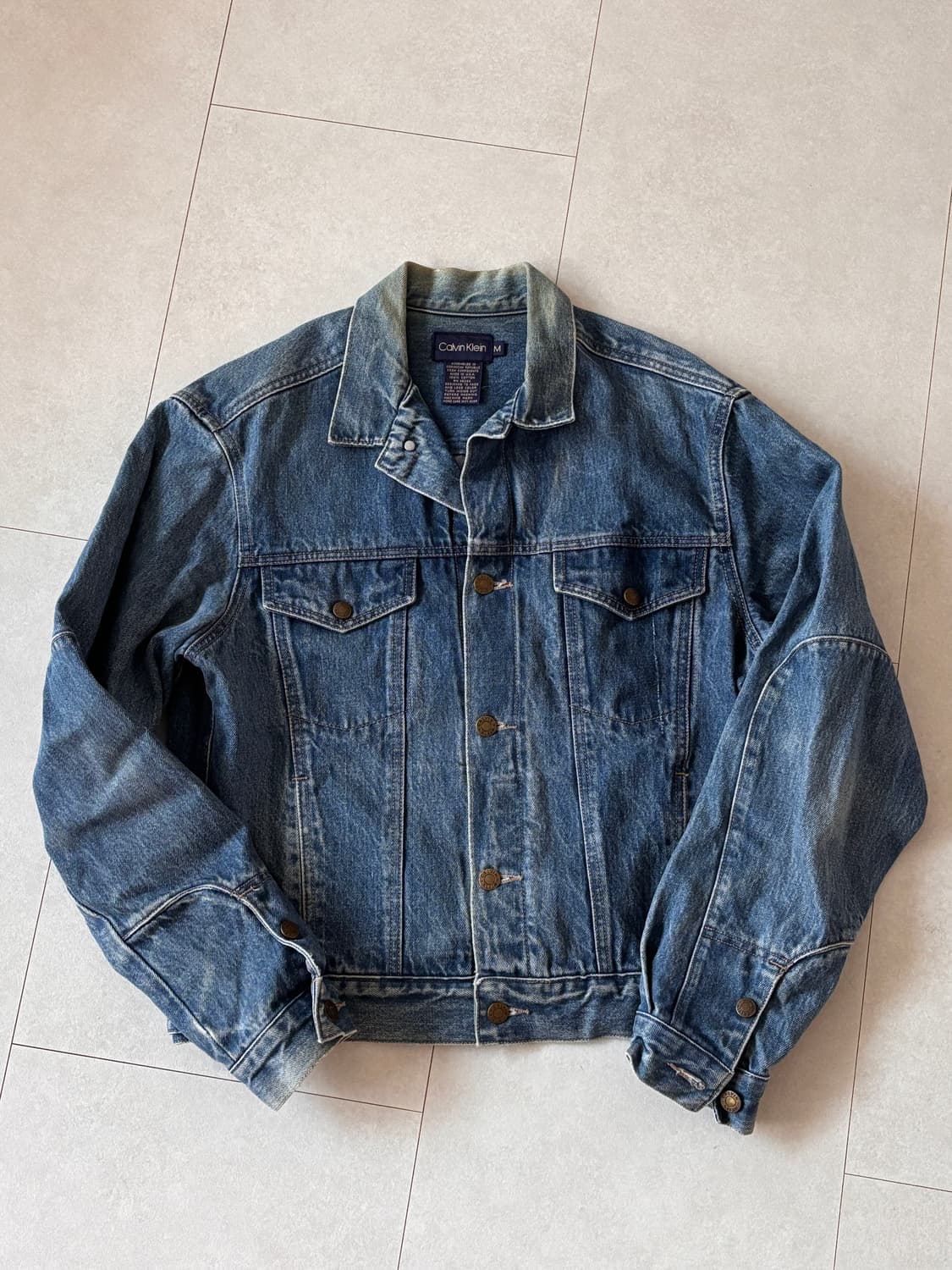 Calvin Klein 90s Vintage Denim Jacket  상품이미지2