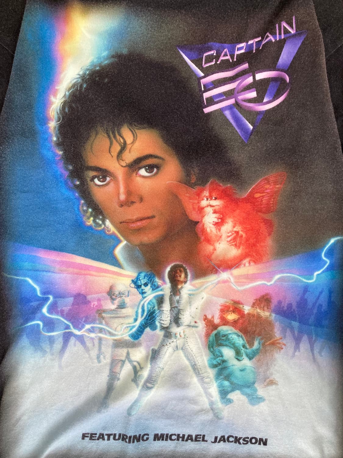80-90s 마이클 잭슨 x 도쿄 디즈니 리조트 티셔츠 상품이미지3