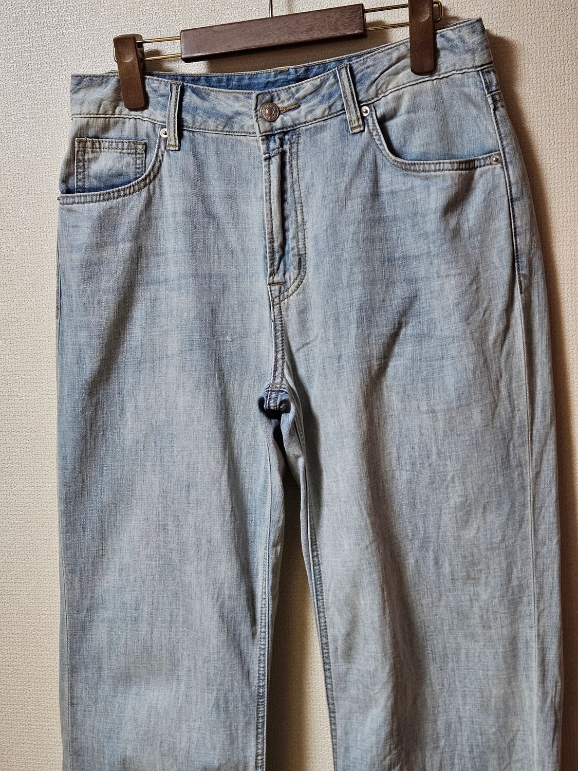 스파오 연청 데님 팬츠 상품이미지2