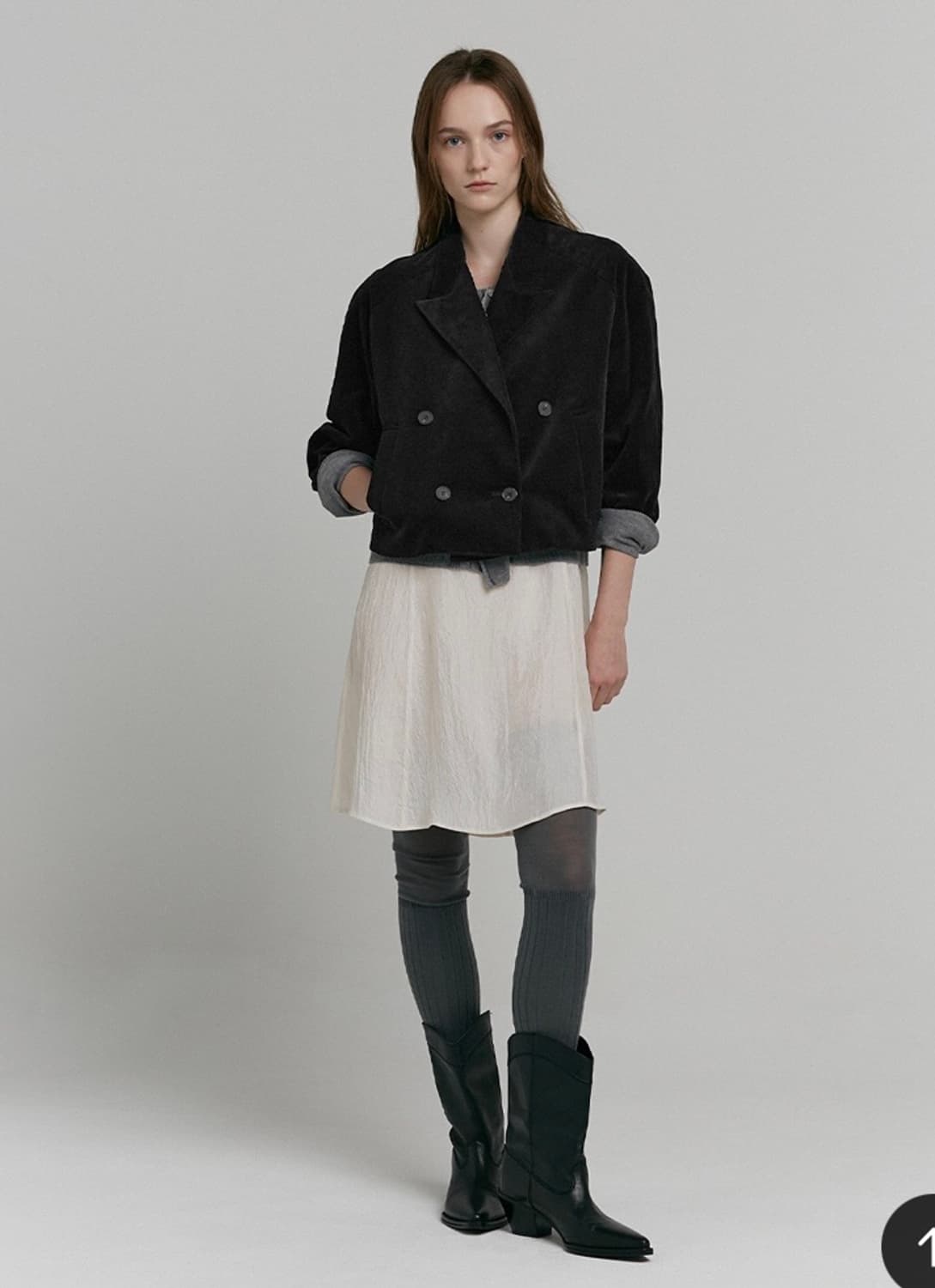 로우타이드 코듀로이 숏 자켓 상품이미지1