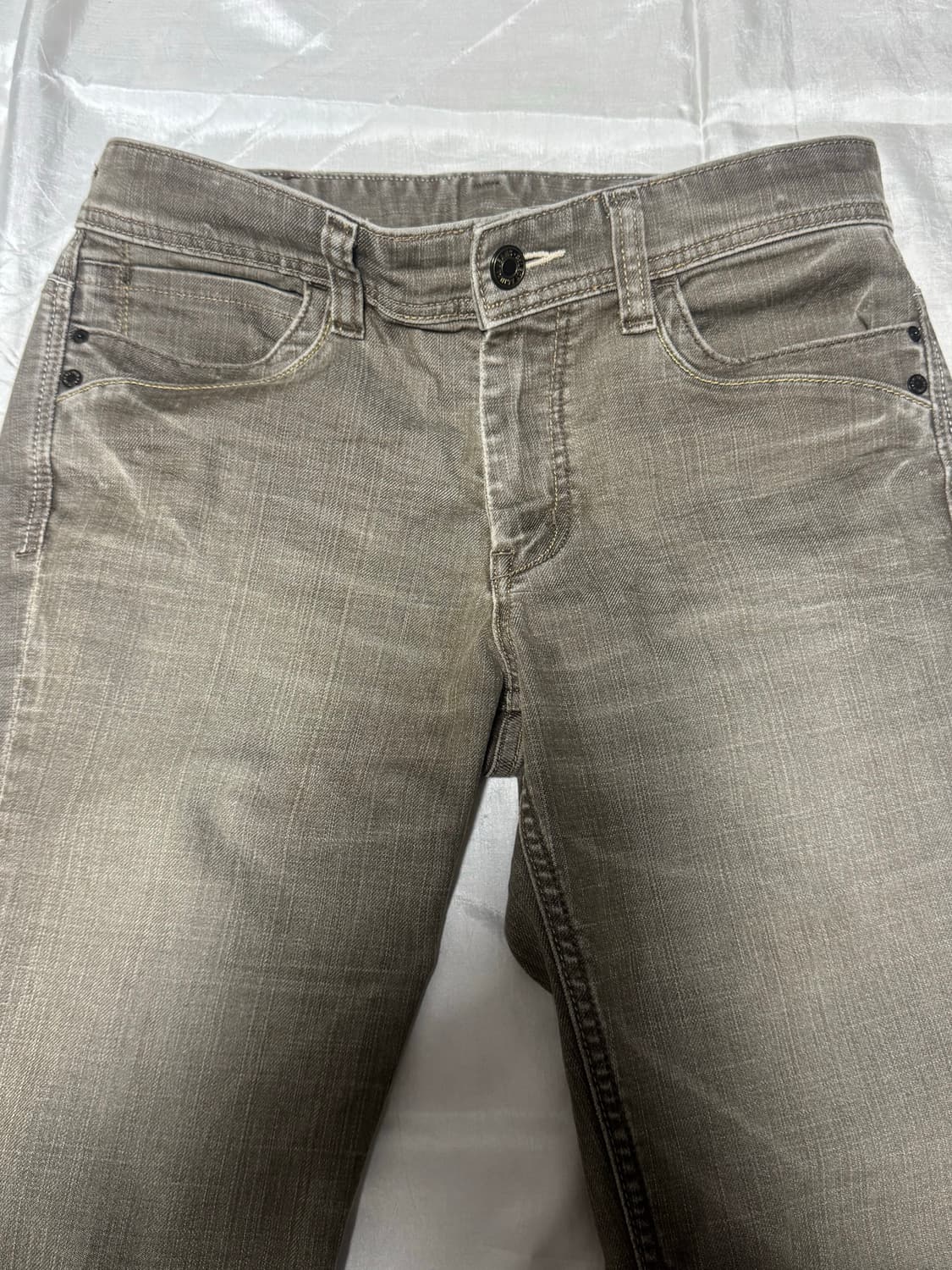 "Unknown" Brown Minimal Pants 상품이미지3