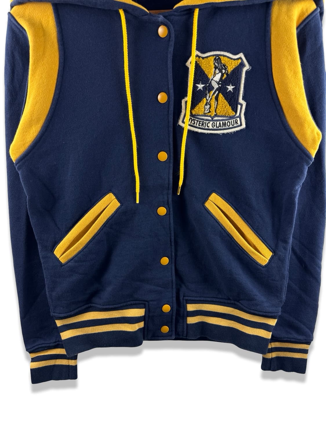 히스테릭글래머 네이비옐로우 후드 자켓3003 상품이미지3