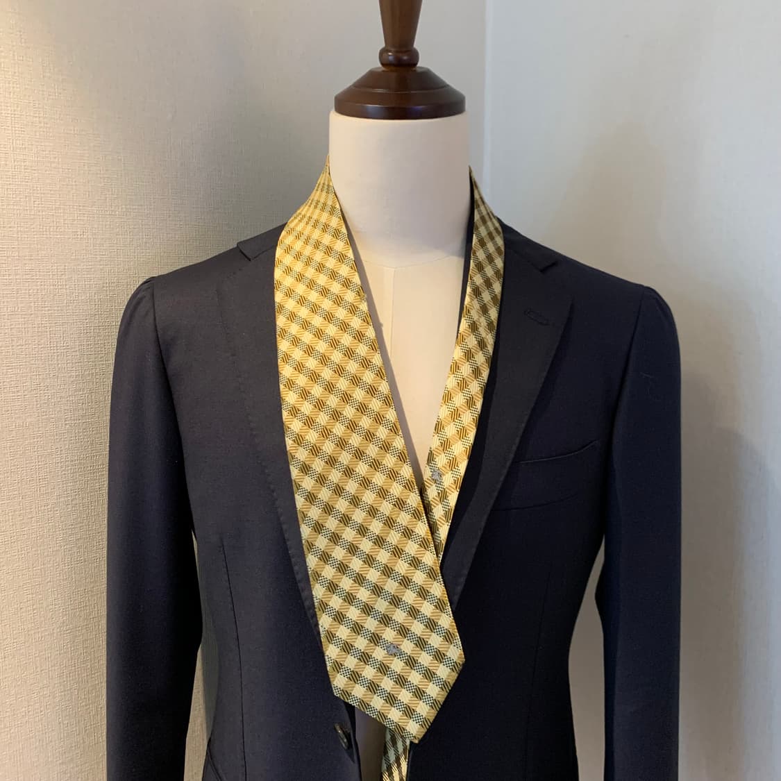 버버리(BURBERRY) 체크넥타이 명품 정장패션 A등급 9.2cm 상품이미지1