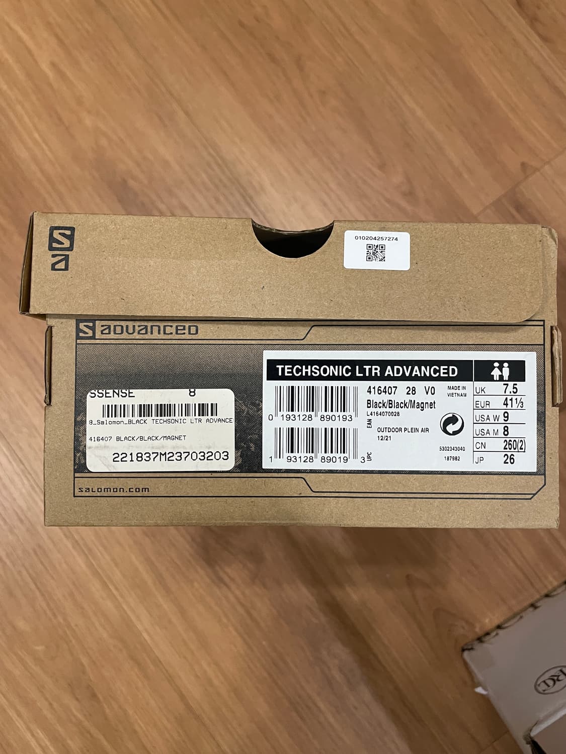살로몬 테크소닉 블랙260 상품이미지5
