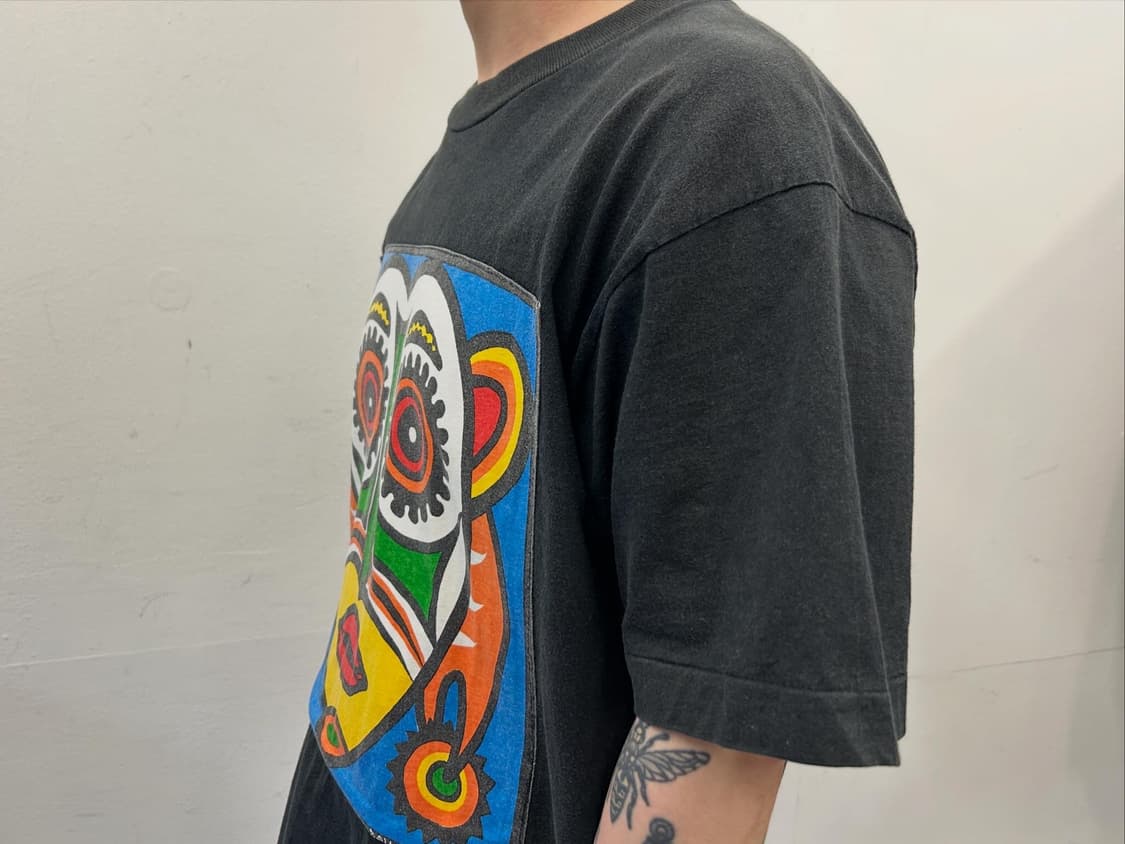 90년대 오리지널 빈티지 발리 프리미티브 디자인 티셔츠 상품이미지3