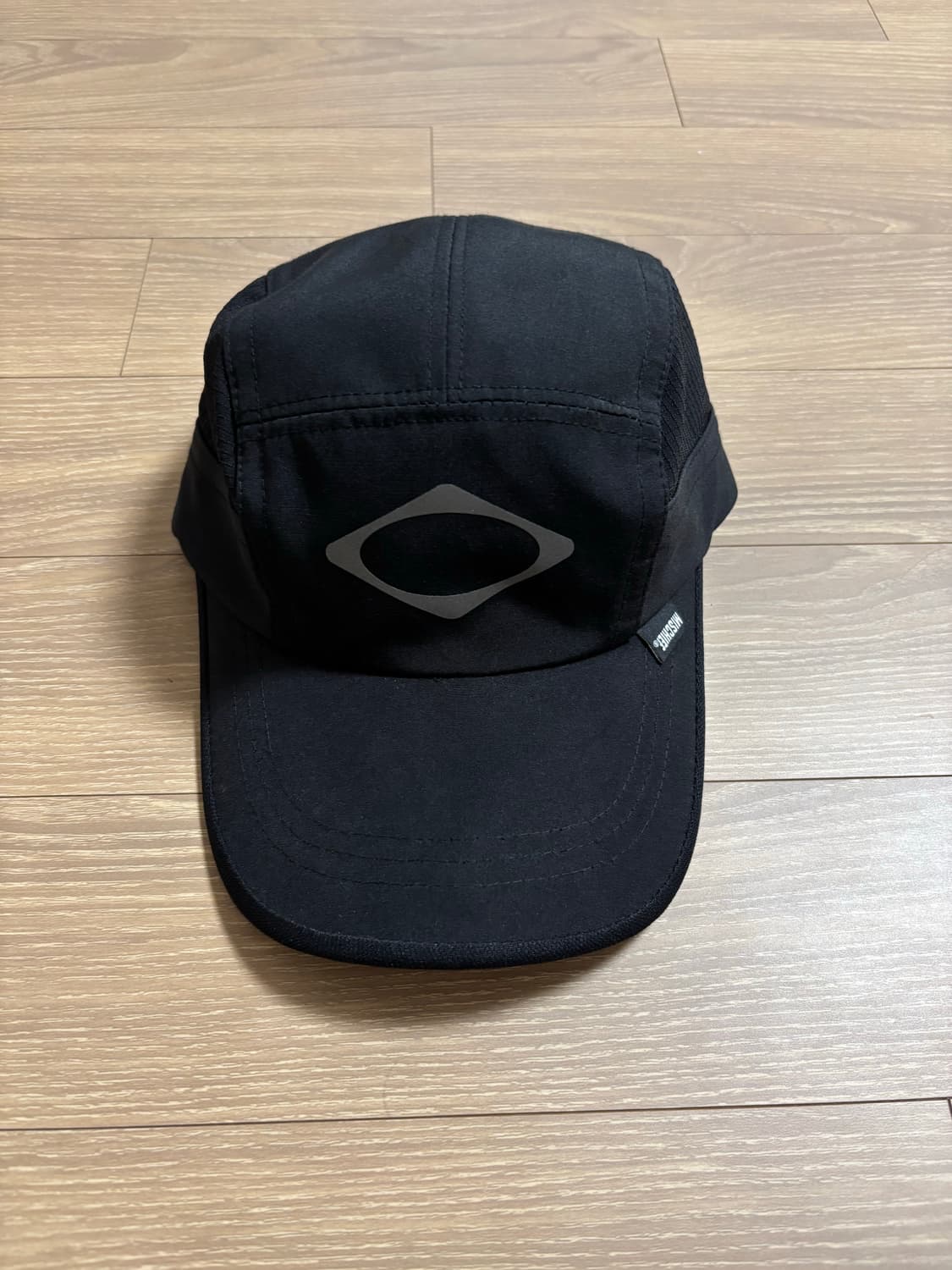 RHOMBUS RUNNING CAP-BLACK 상품이미지2