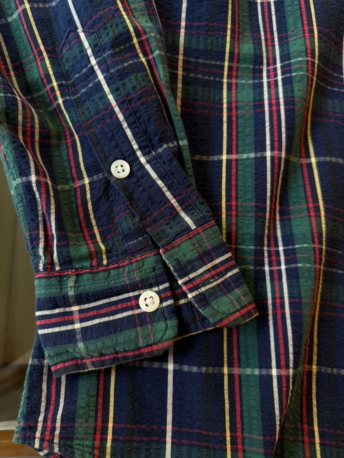 폴로 랄프로렌 시어서커 셔츠 100 상품이미지10