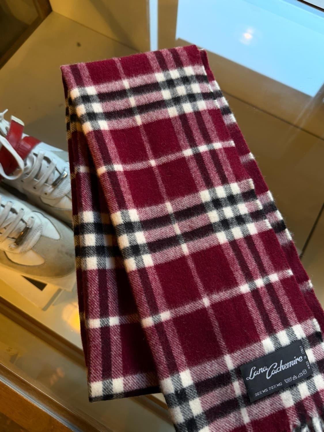 스카치클럽 캐시미어 울 머플러 상품이미지2