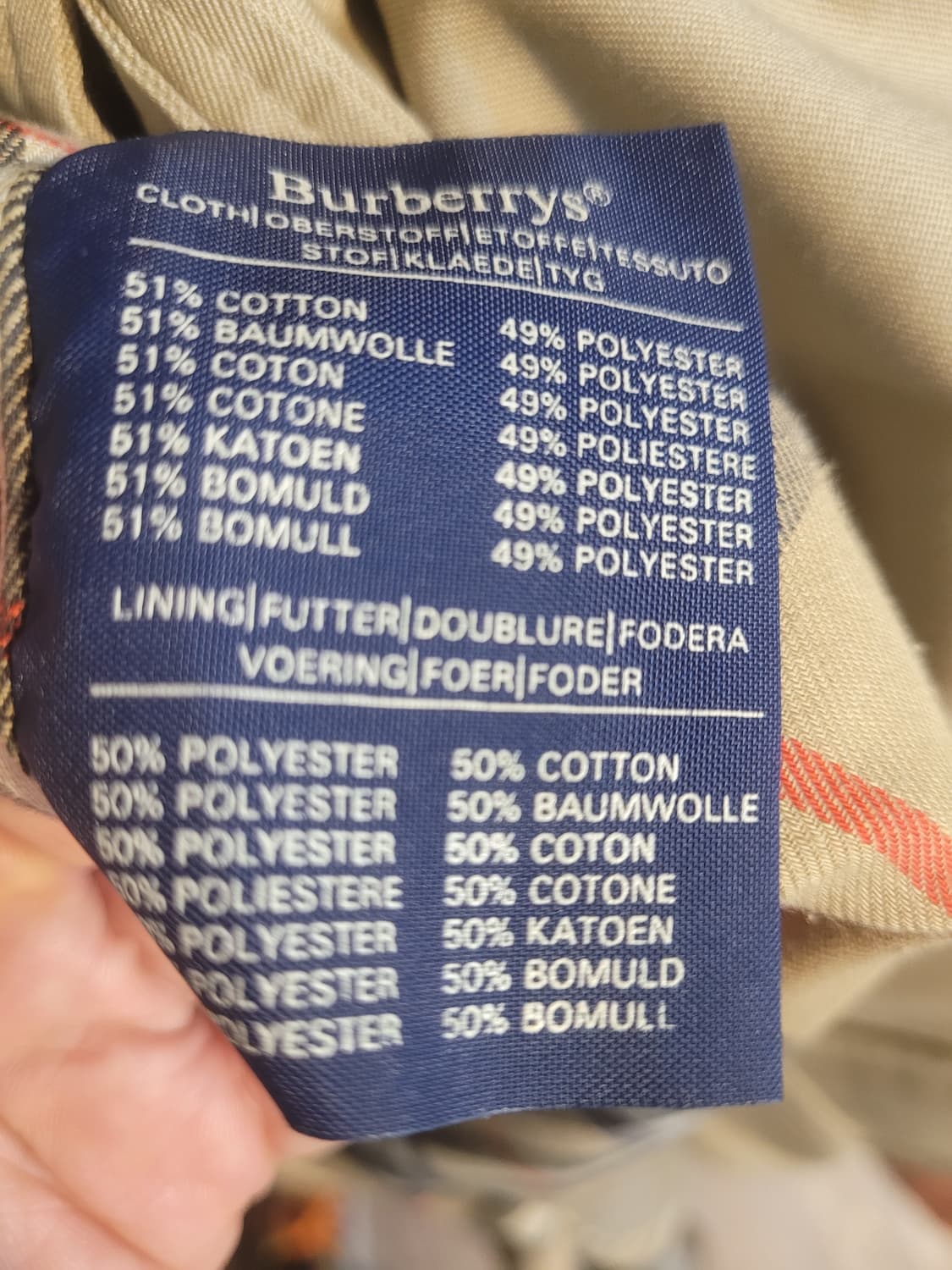 버버리 싱글 트렌치 코트 100 상품이미지5