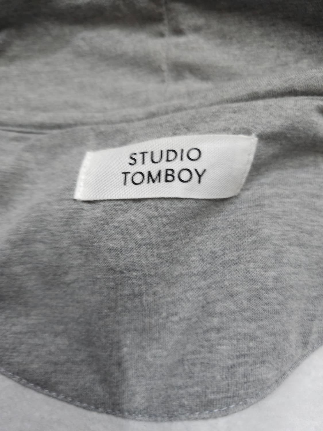 스튜디오톰보이 기모 후드 롱원피스 상품이미지6