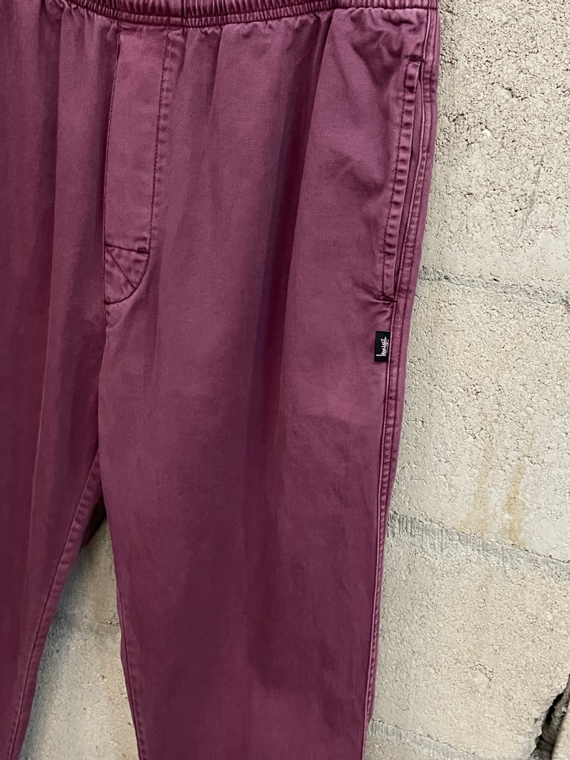 스투시 피그먼트 다이드 코튼 팬츠 상품이미지3