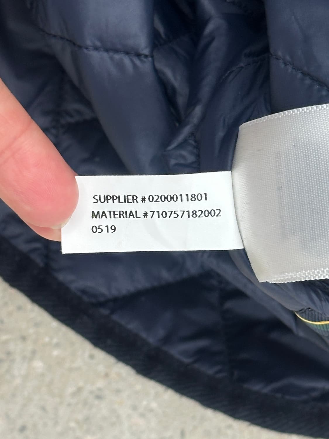 폴로 랄프로렌 네이비 퀼팅 베스트 상품이미지10