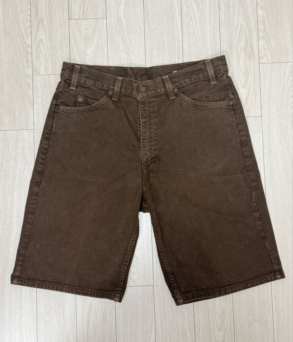 90s 빈티지 리바이스 550 브라운 (34, usa made) 상품이미지1