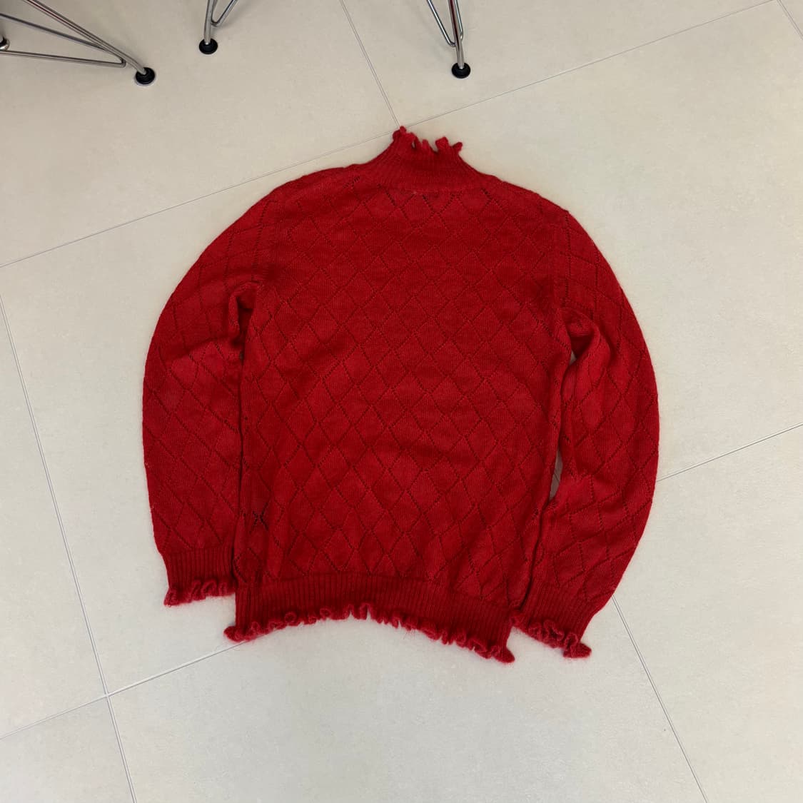 언더커버 준 타카하야시 프릴 니트 상품이미지2