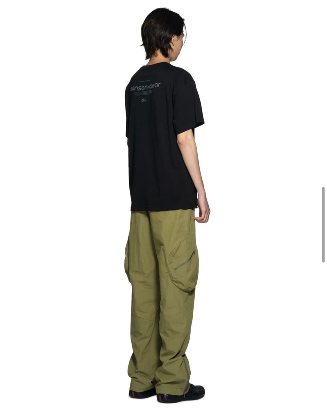 산산기어 카고 팬츠 블랙 23SS 상품이미지5