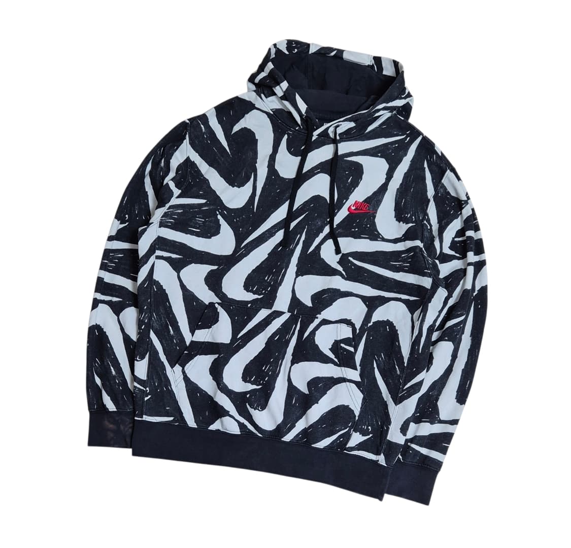 나이키 패턴 후드티 상품이미지1