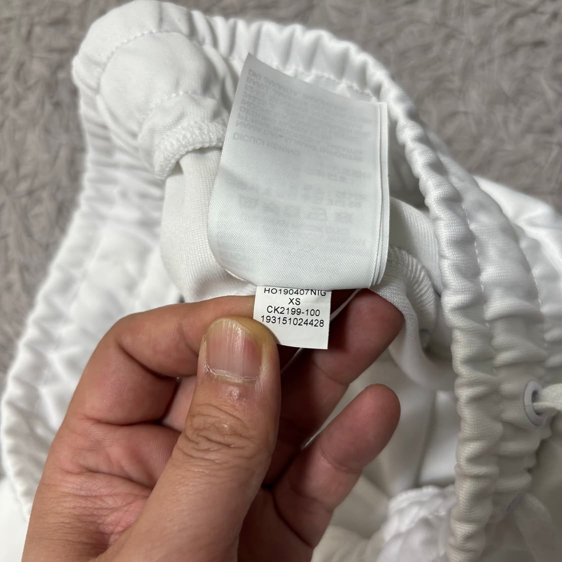 나이키 조던 점프맨 화이트 조거팬츠 상품이미지5