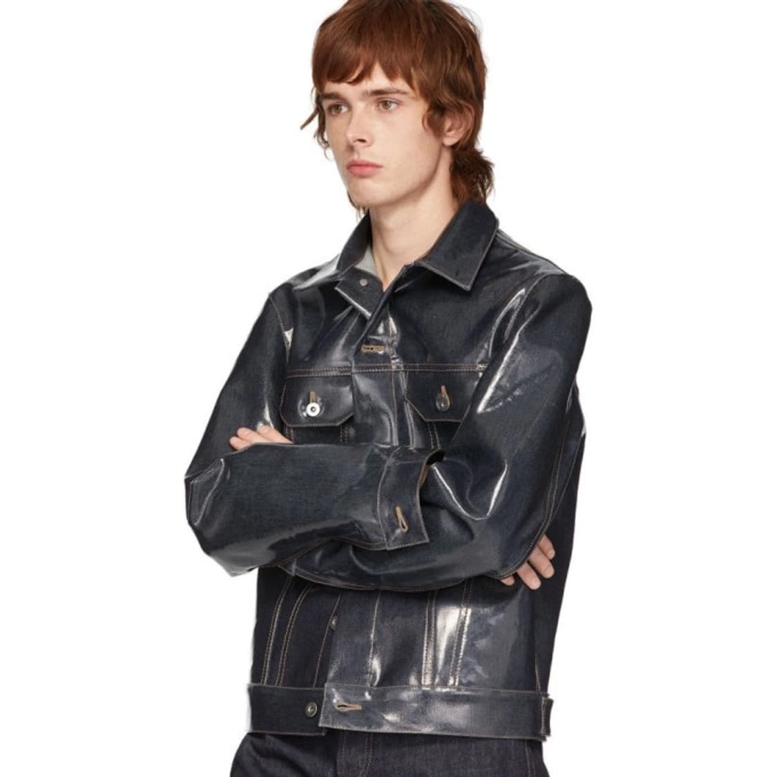 보테가 베네타 라미네이티드 자켓 52 상품이미지1