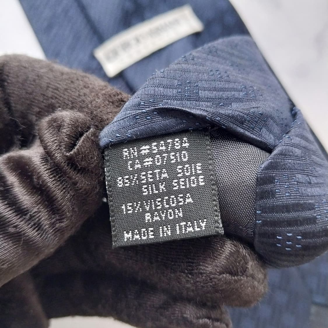 조르지오 아르마니 실크 자카드 패턴 넥타이 9.8cm A+등급 K2244 상품이미지9