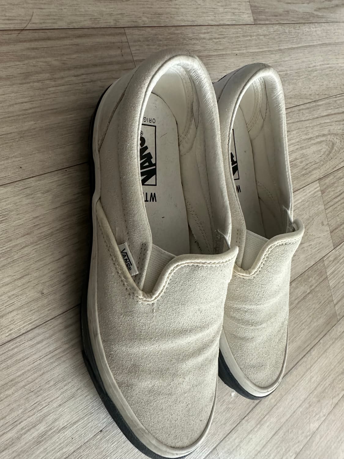 반스 WTAPS 슬립온 화이트 (280) 상품이미지2