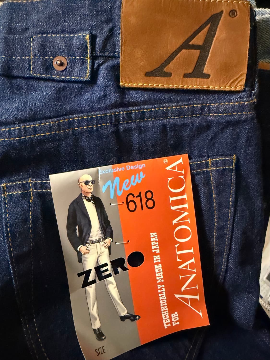 아나토미카 618 GARY 인디고 데님팬츠 원워시 32 상품이미지2