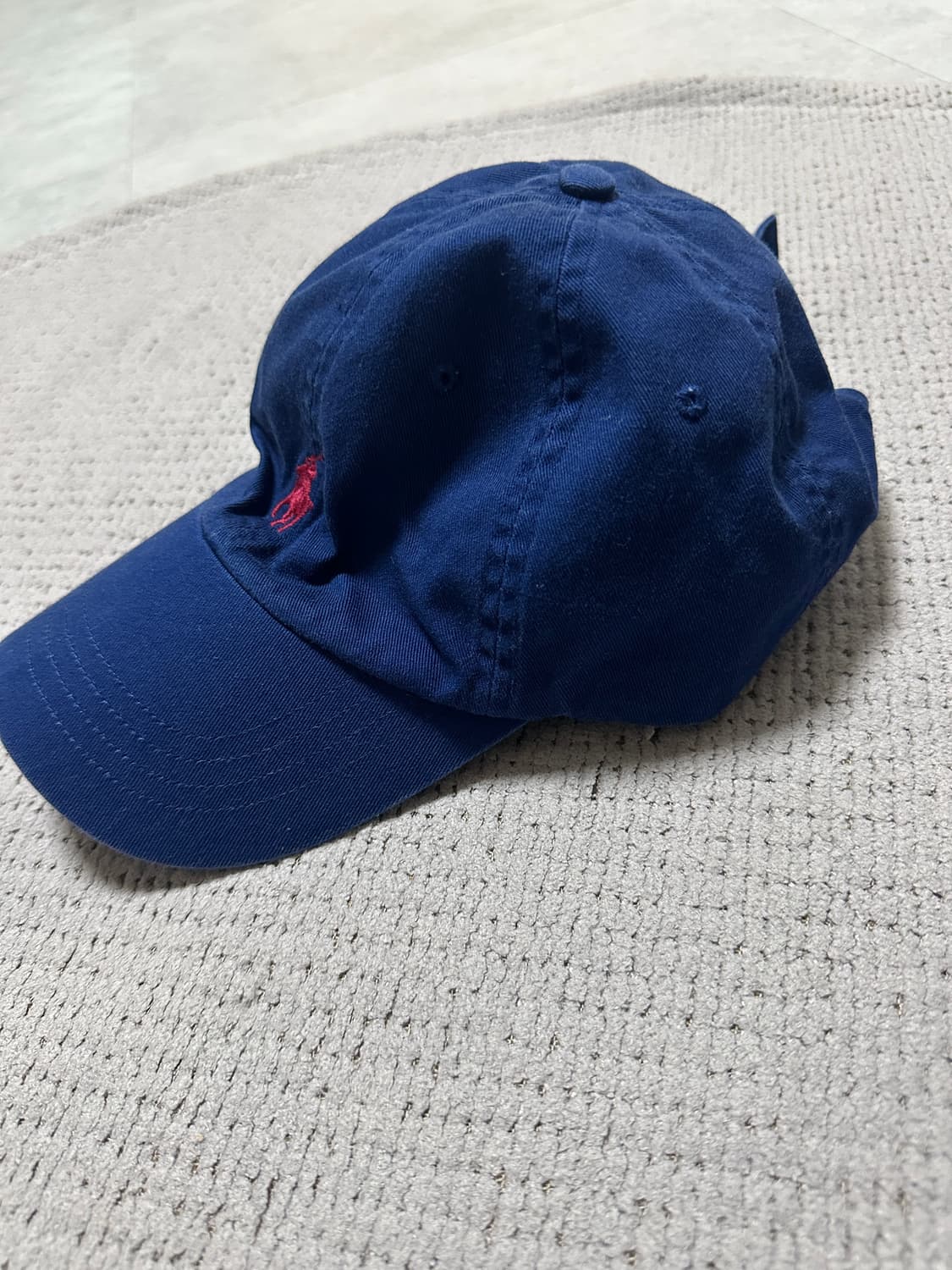 폴로 모자 네이비 상품이미지2