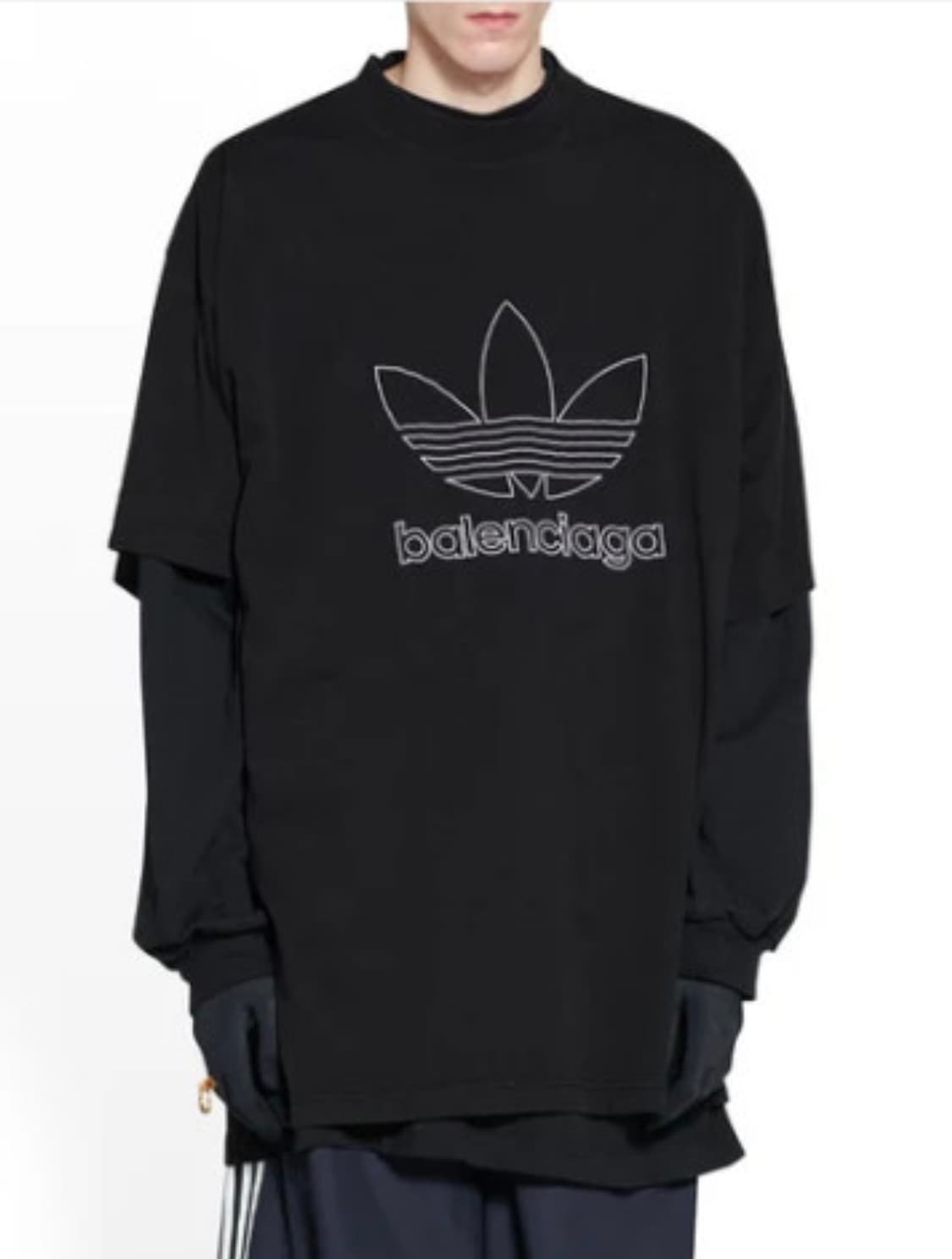 아디다스X발렌시아가 콜라보 반팔티 상품이미지3