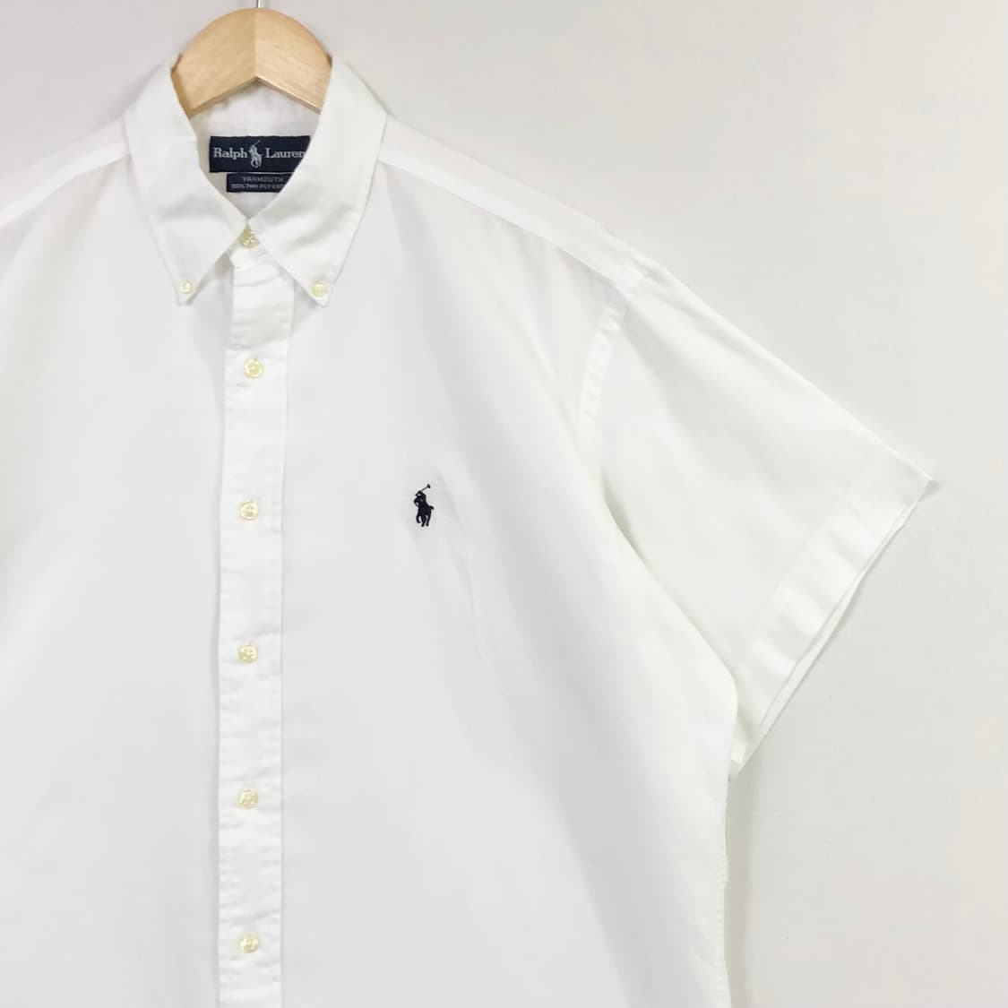 XL 폴로 화이트 셔츠 상품이미지1