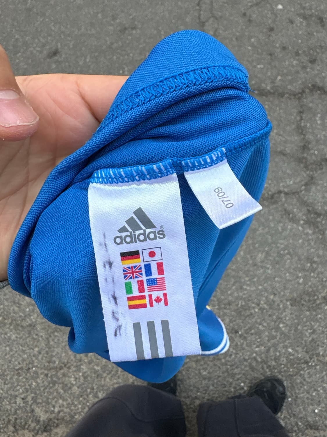 09-10 아디다스 일본 국대 트레이닝 xs 상품이미지5