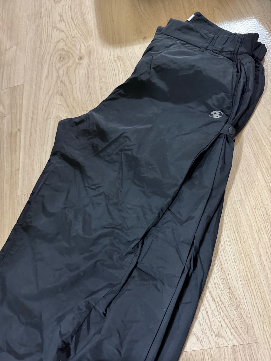 산산기어 사이드 스냅 팬츠 블랙 3Size 상품이미지4