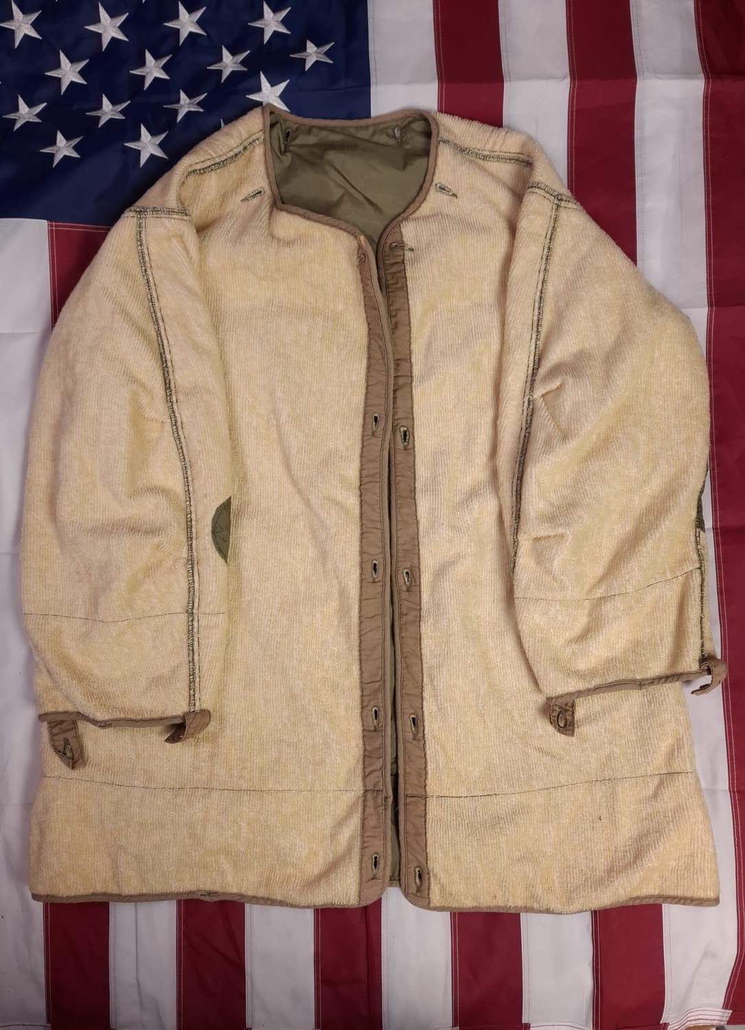 오리지날 미군 M-51 쉘파카 엑스스몰 천엽 라이너 상품이미지7