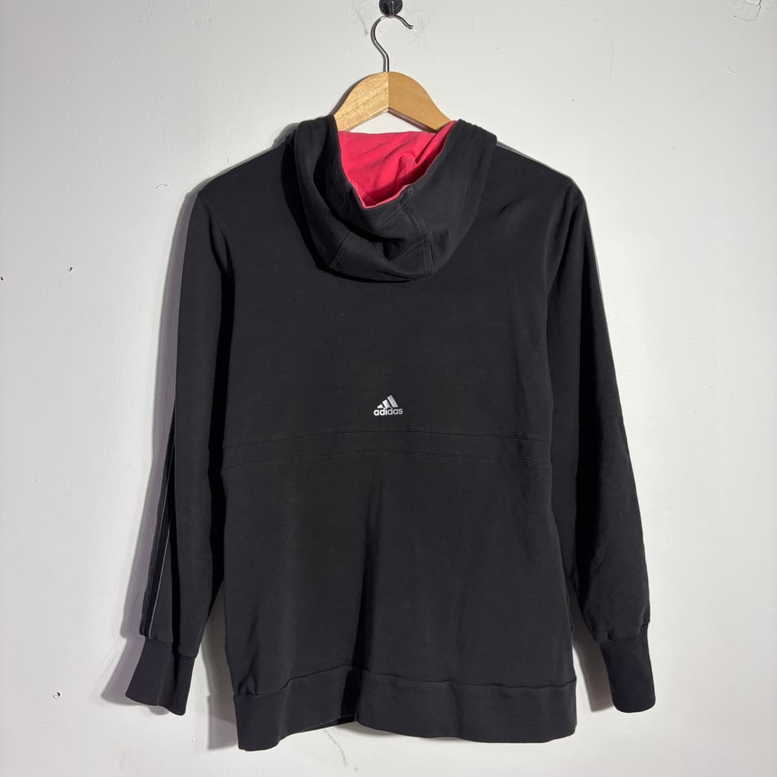 아디다스 블랙 후드집업 (무료배송) 상품이미지4