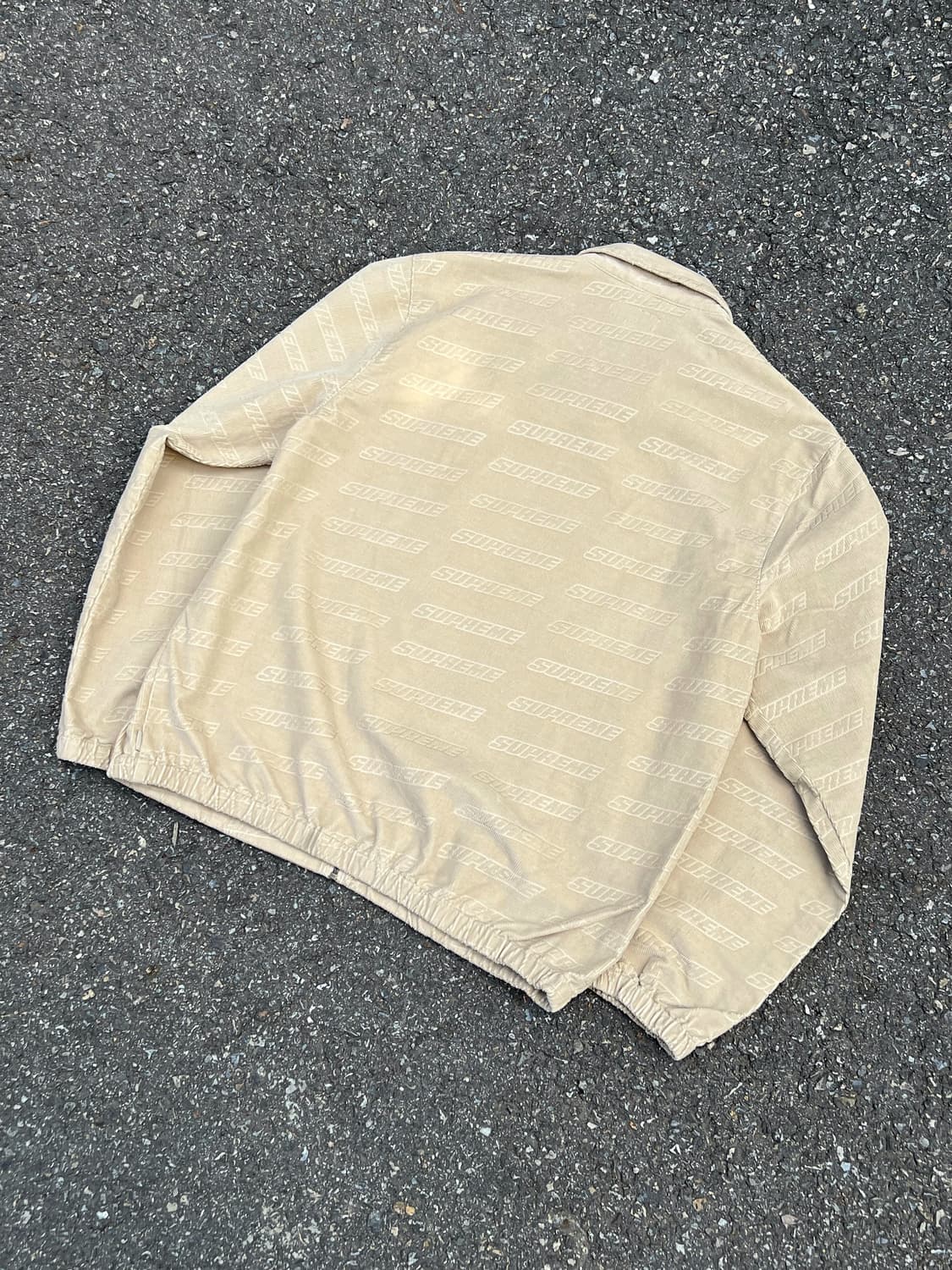 Supreme 18ss Debossed Corduroy Jacket 상품이미지6