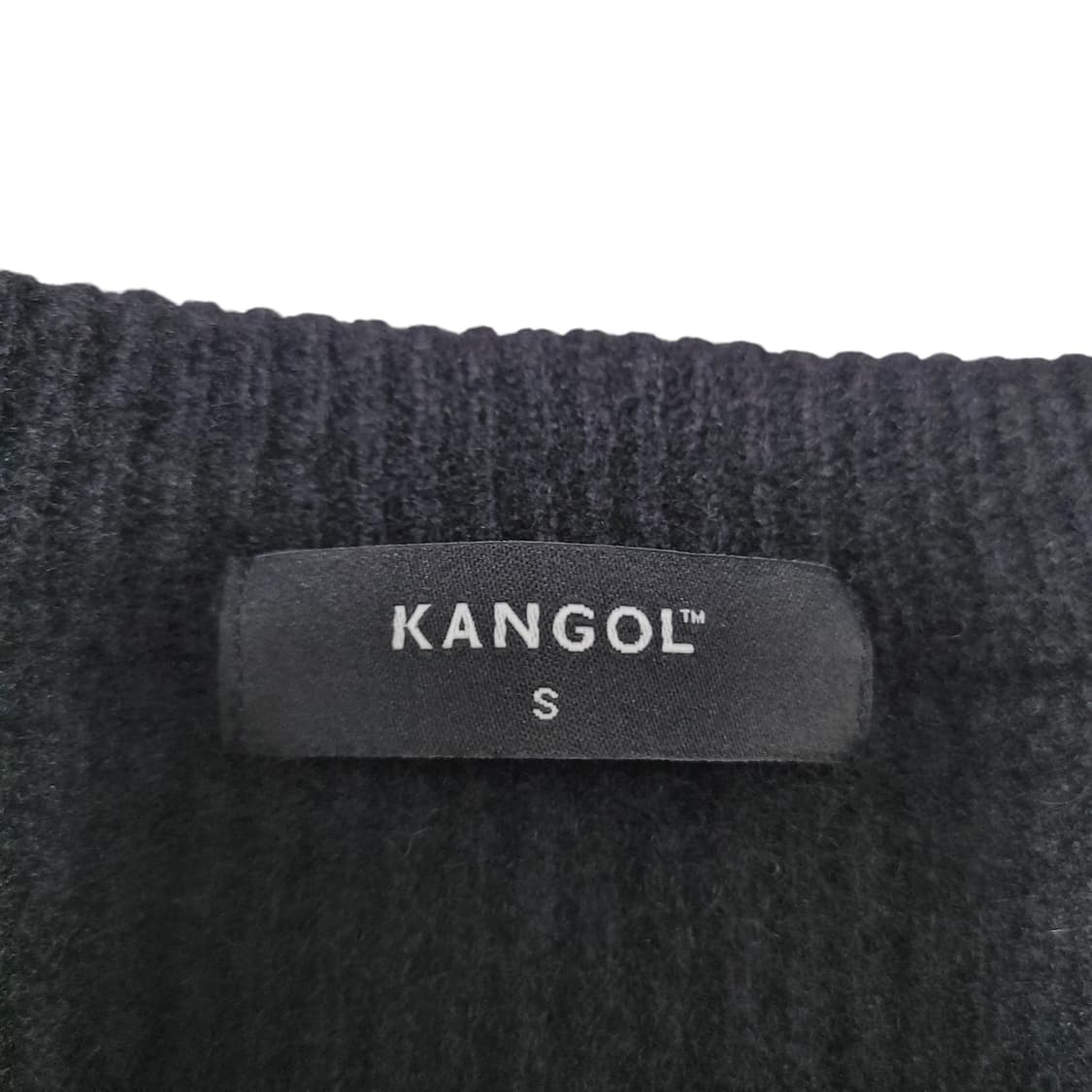 캉골 여성 니트 가디건 블랙 상품이미지2