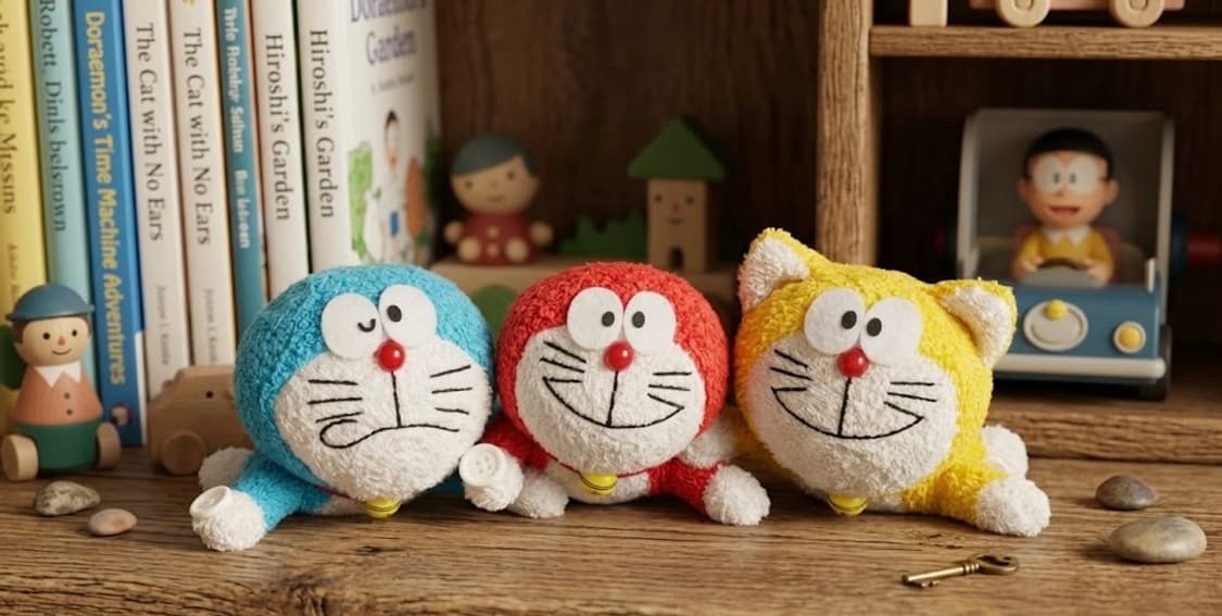 🕰도라에몽 고전 인형 세트🕰 상품이미지1