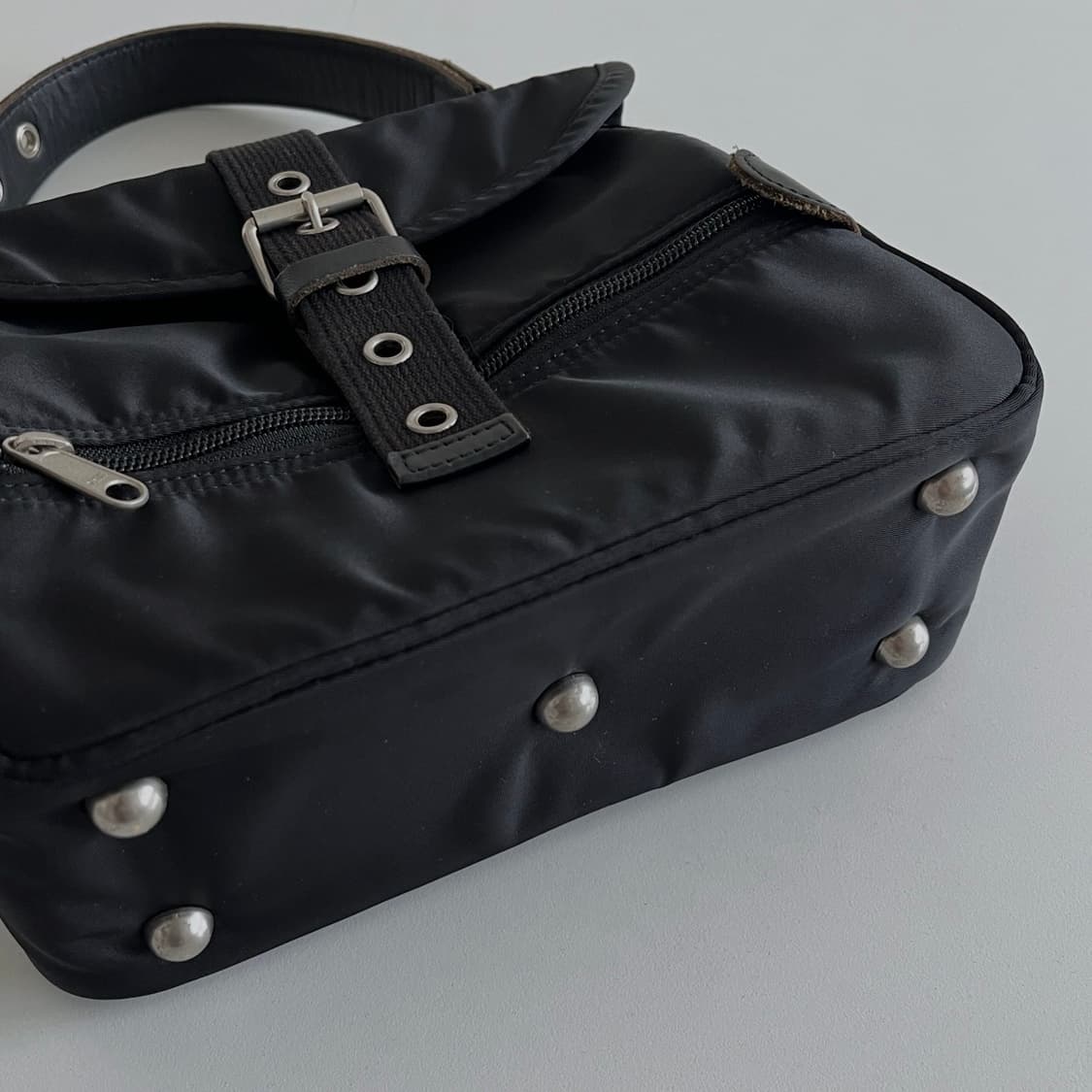 꼼데가르송 트리콧 빈티지 가방 상품이미지4