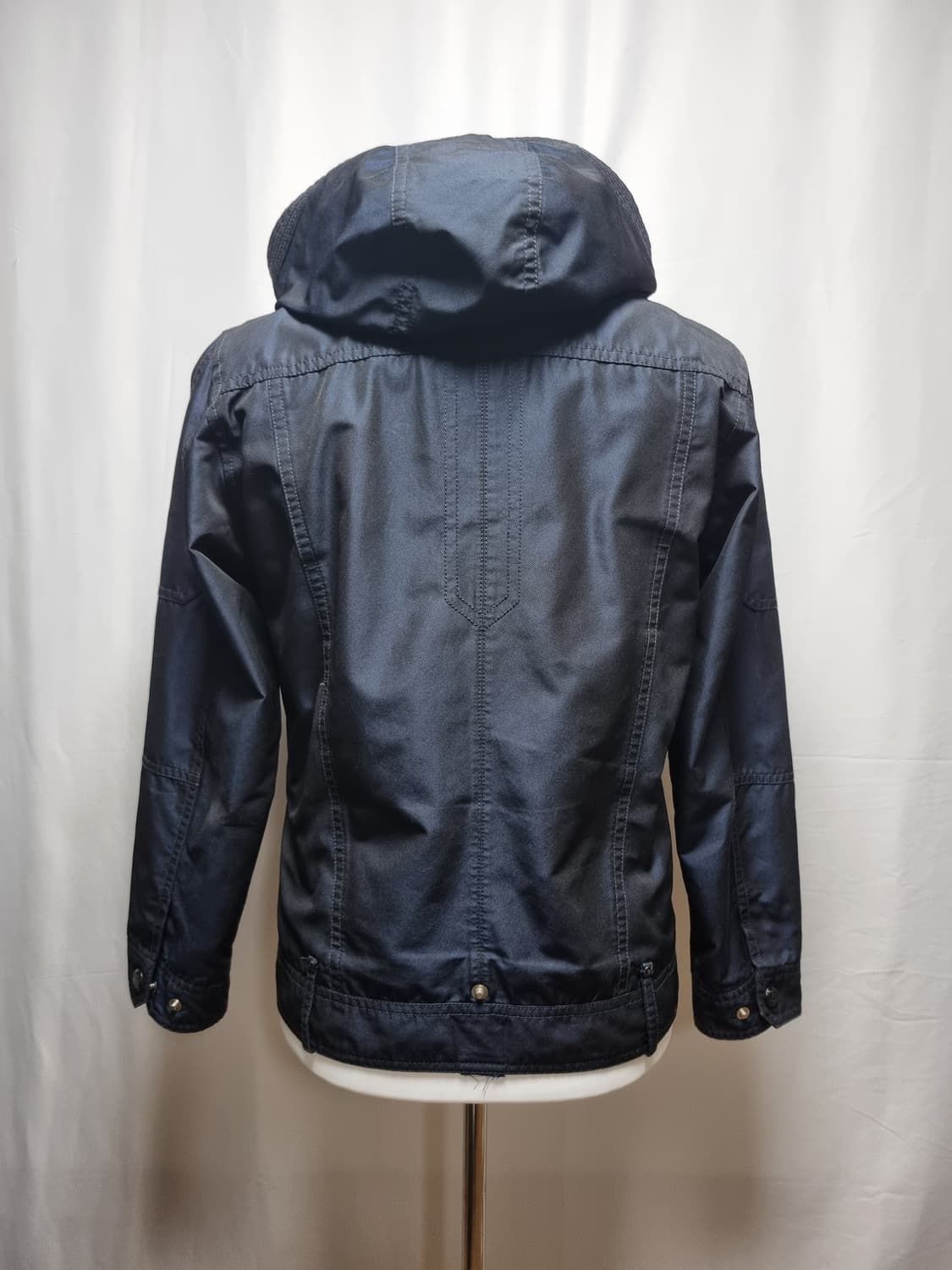 에비수 더블지퍼 후드 자켓 상품이미지2