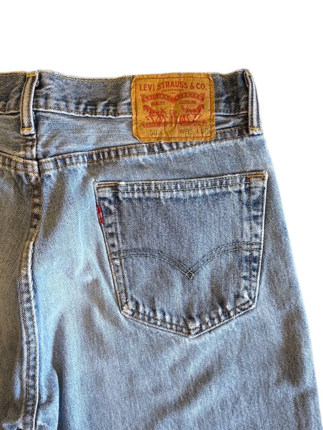 Levis 505 indigo jeans (30-31) a24 상품이미지4