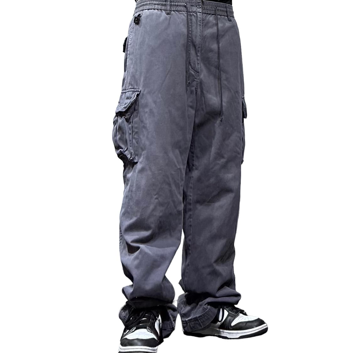 Charcoal Cargo Pants 상품이미지1